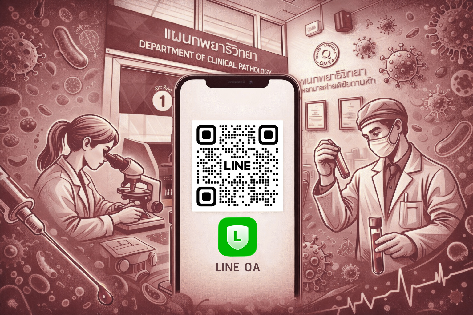 ประชาสัมพันธ์แผนกพยาธิวิทยา